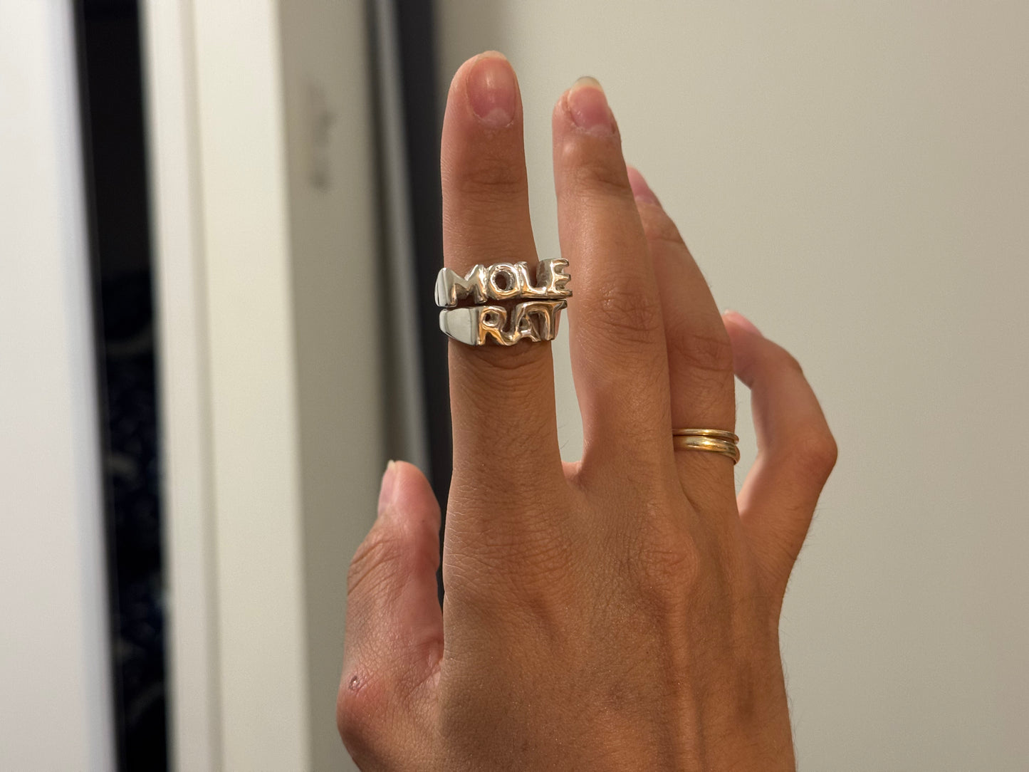 custom name ring